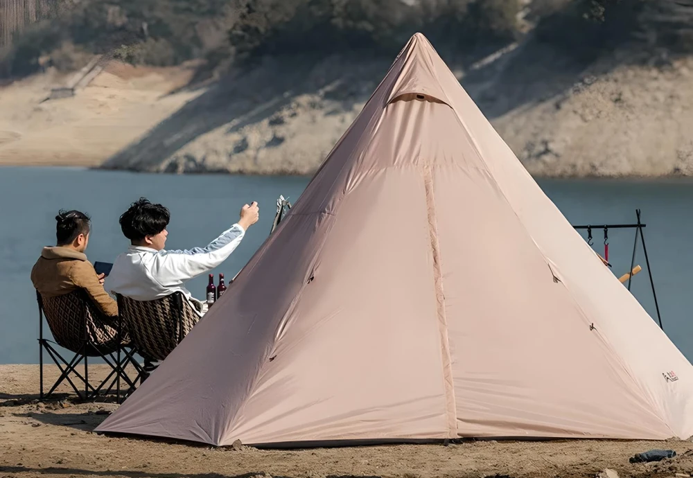 white teepee tent